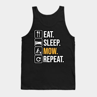 Mow and Repeat Tank Top